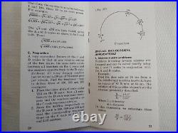 Vintage 1966 Sama & Etani Concise Radiological Tables & Circular Slide Rule EUC