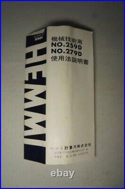 Vintage Japanese Slide Rule Hemmi No. 259D NEW