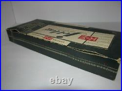 Vintage NEW K&E Keuffel & Esser Jet Log Slide Rule 68-1251 withLeather Case & Box