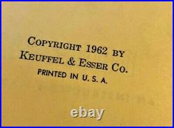 Vintage NIB 1962 K+E Slide Rule DECI-LoN 68-1100 COMPLETE Keuffel & Esser