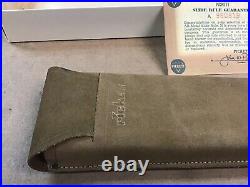 Vintage Pickett Metal Slide Rule Model 1010-ES Leather Case
