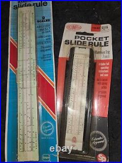 Vintage Slide Rule Collection