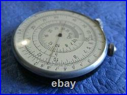 Vintage Soviet circular slide rule KL-1 USSR Calculator Mathematical instrument