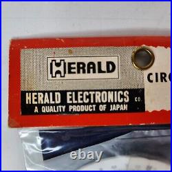 Vtg Concise Circular Slide Rule No. 28 Sealed Package Herald Electronics JAPAN