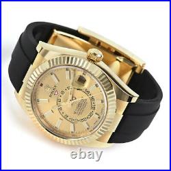 Watch Rolex Sky Dweller 326238 Yellow Gold Champagne Gold Dial Made in 2020